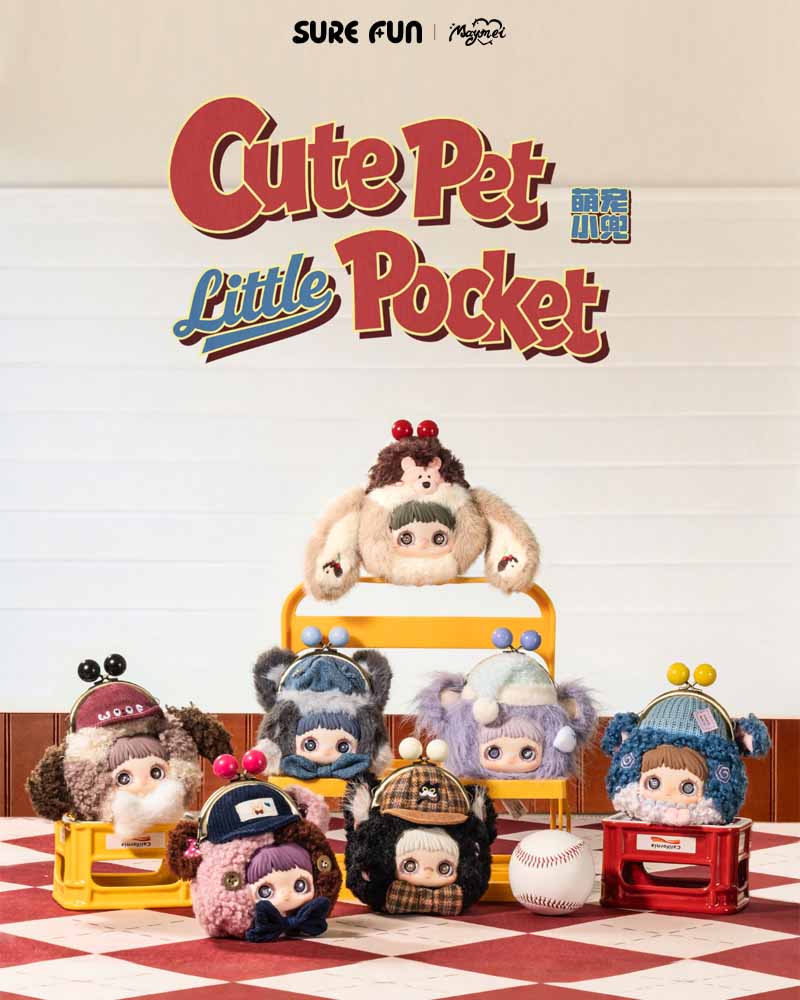 MayMei - Cute Pet Little Pocket Series Plush Doll Blind Box