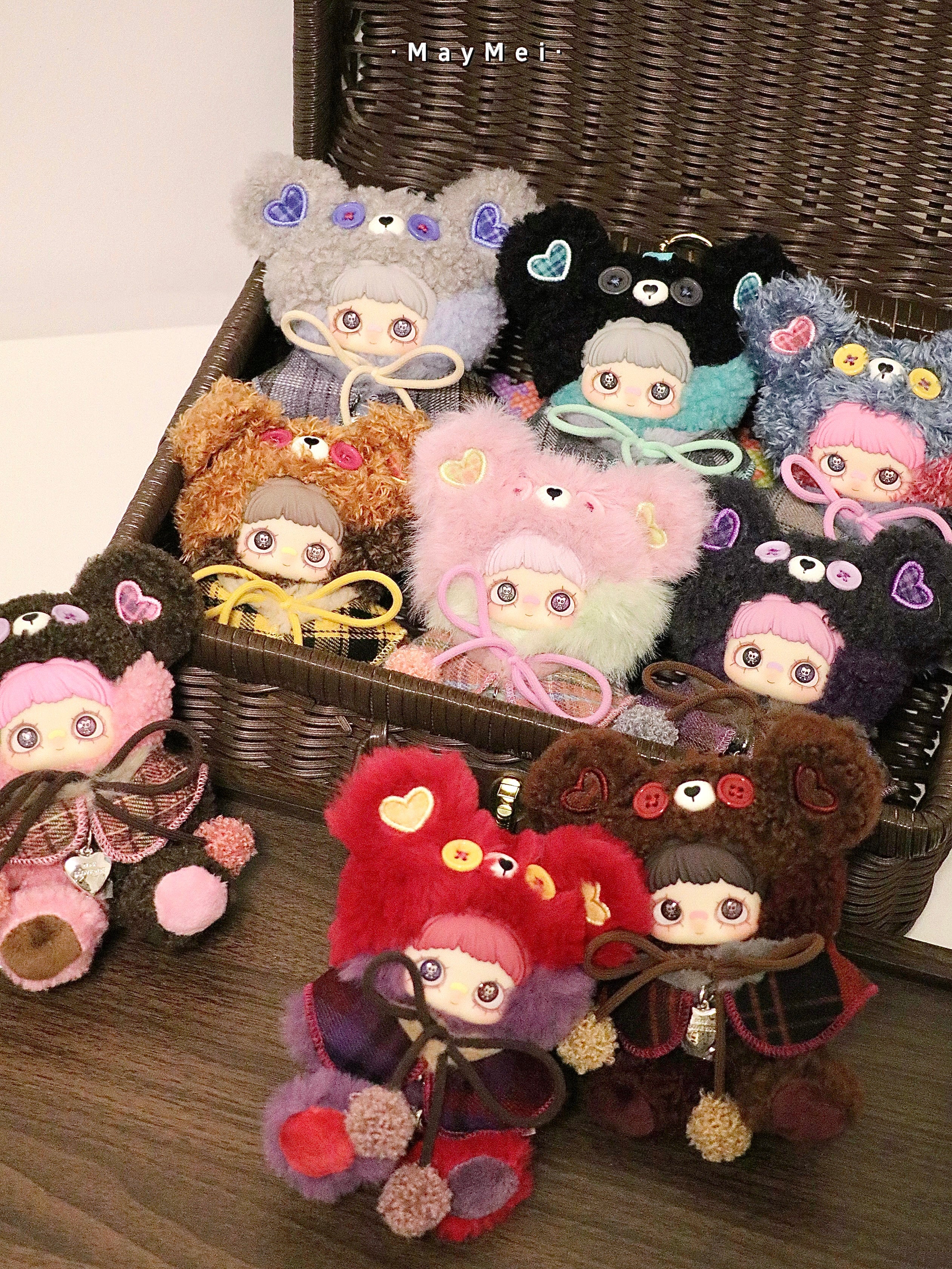 MayMei-Tiny Bear Cookie Series Plush Blind Box – SUREFUN