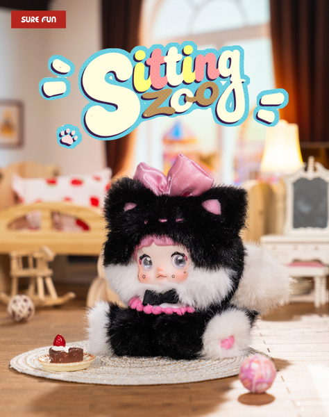 Nommi-Sitting Zoo Series Plush Blind Box – SUREFUN