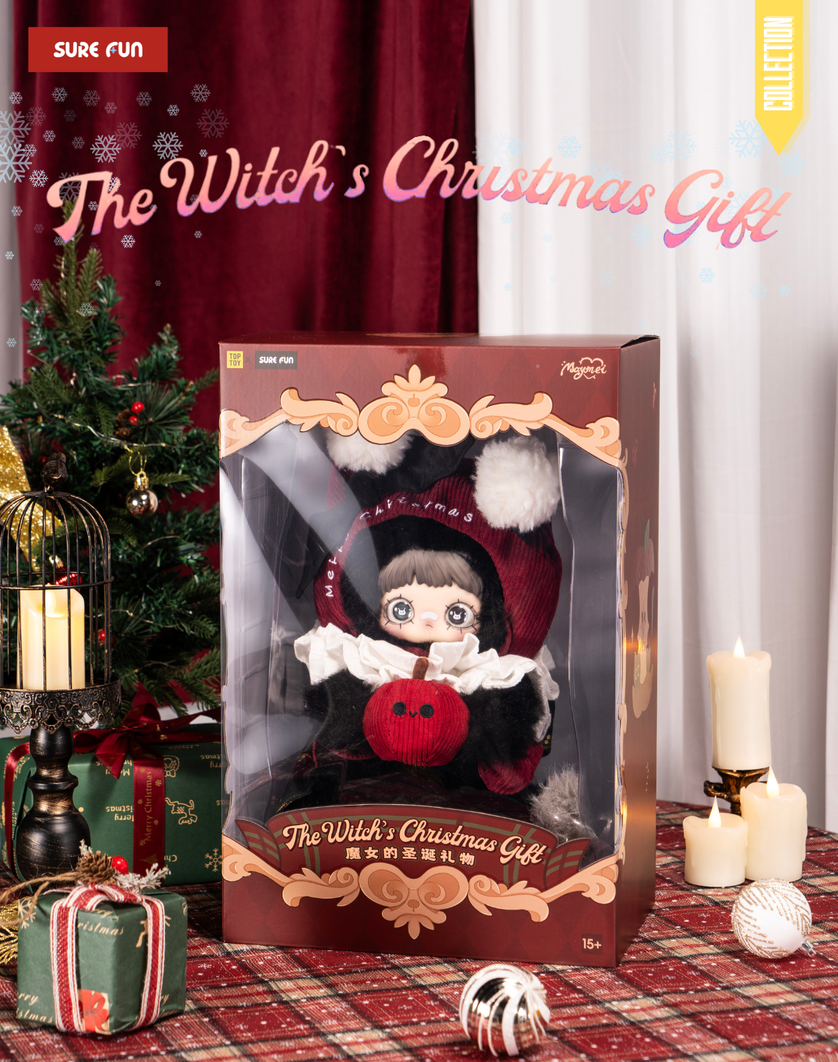 SURE FUN-Maymei-The Witch's Christmas Gift Hanging Card